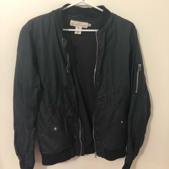 Black bomber coat - Picture 1 of 2